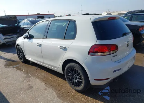 2012 Volkswagen Golf 2.5L 4-Door z USA, uszkodzony, nr VIN WVWDB7AJ9CW308006